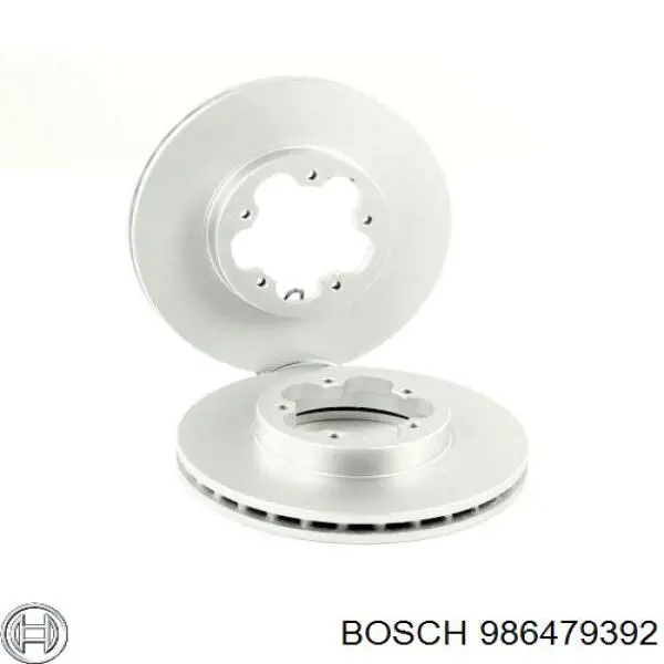986479392 Bosch Диск тормозной передний