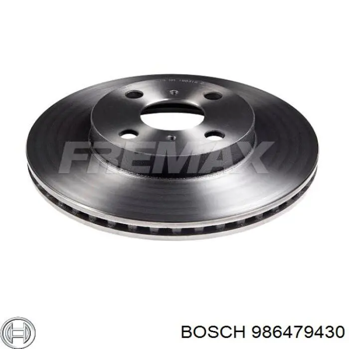 986479430 Bosch диск тормозной передний