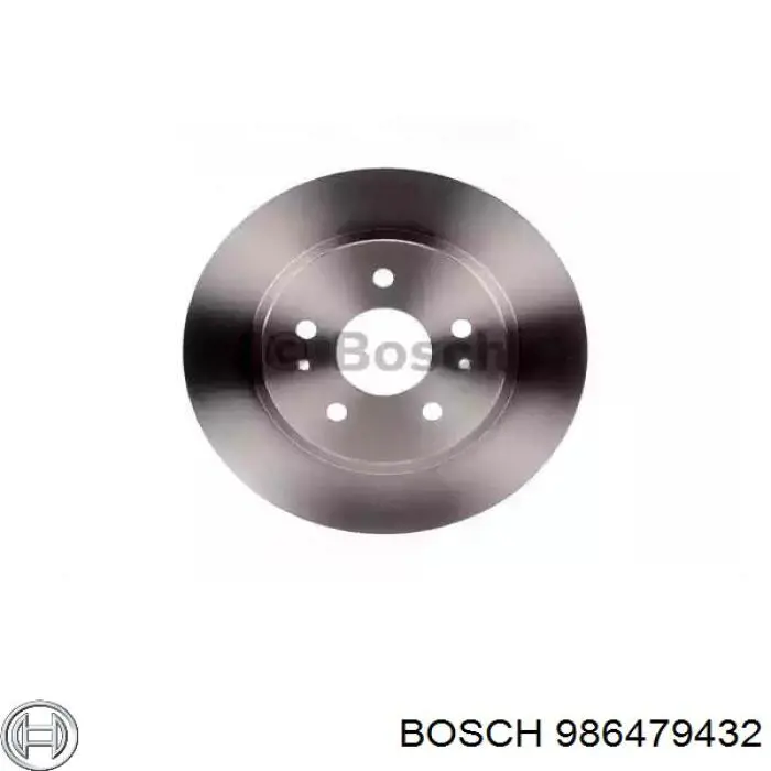 986479432 Bosch Диск тормозной передний