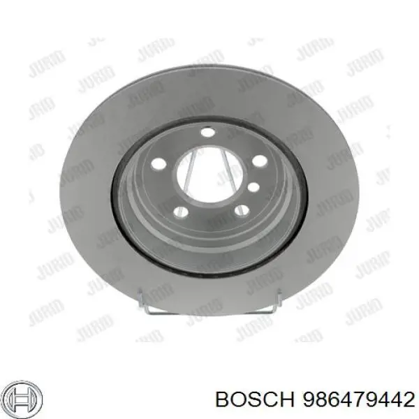 986479442 Bosch диск тормозной задний