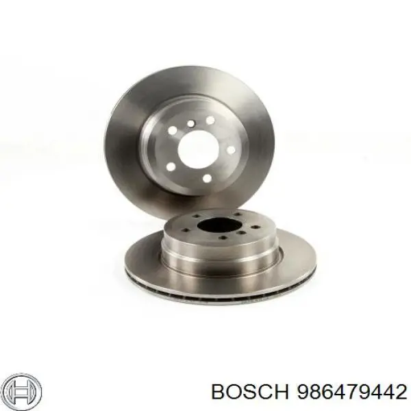 Тормозные диски 986479442 Bosch