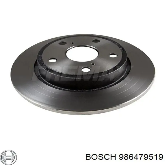 Тормозные диски 986479519 Bosch