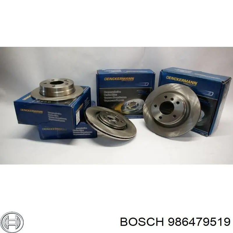 Тормозные диски 986479519 Bosch