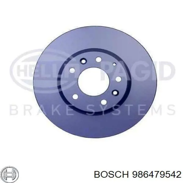 986479542 Bosch диск тормозной передний