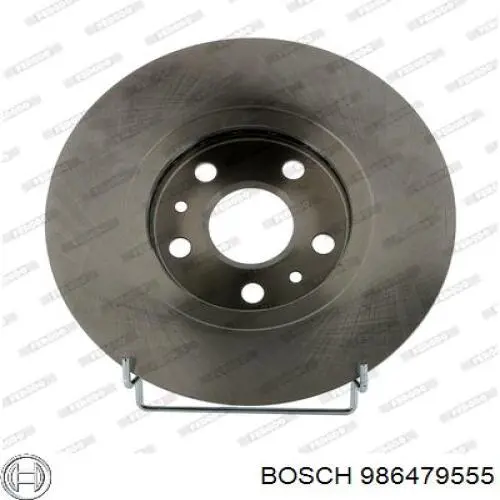 Передние тормозные диски 986479555 Bosch