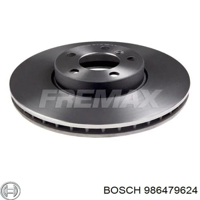 Передние тормозные диски 986479624 Bosch