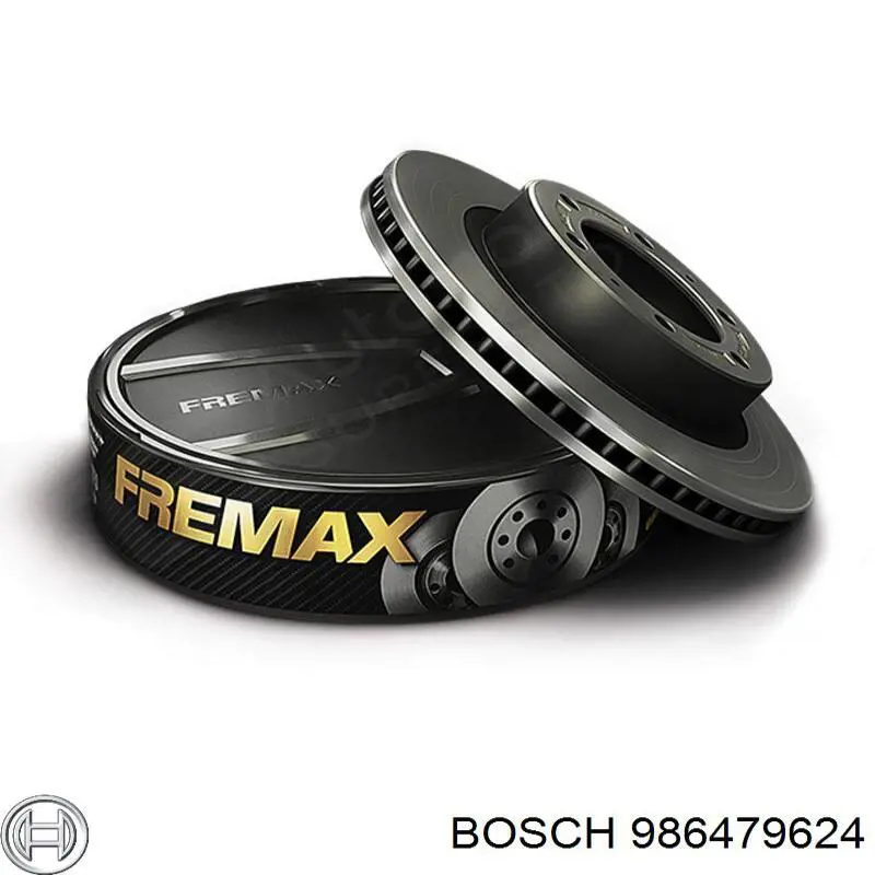 986479624 Bosch Диск тормозной передний