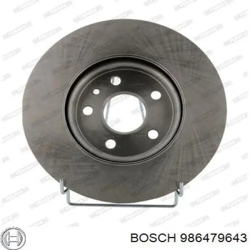 986479643 Bosch диск тормозной передний