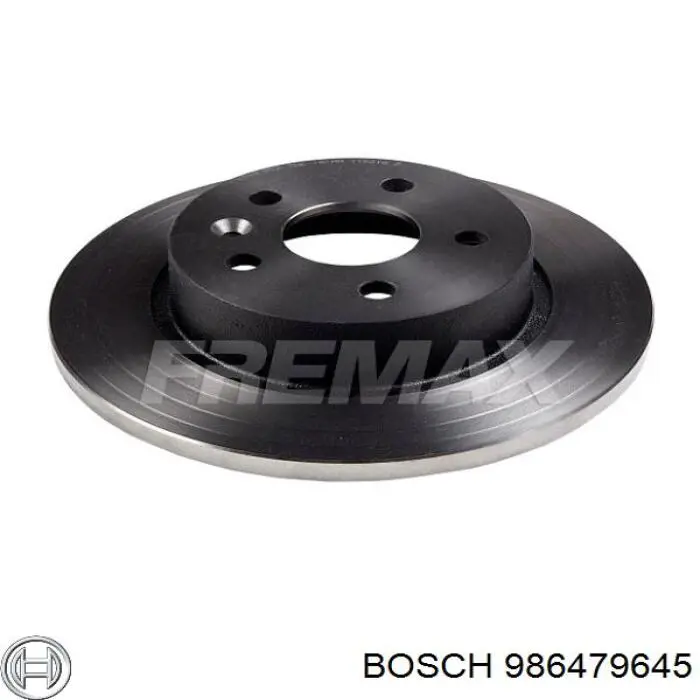 986479645 Bosch диск тормозной задний