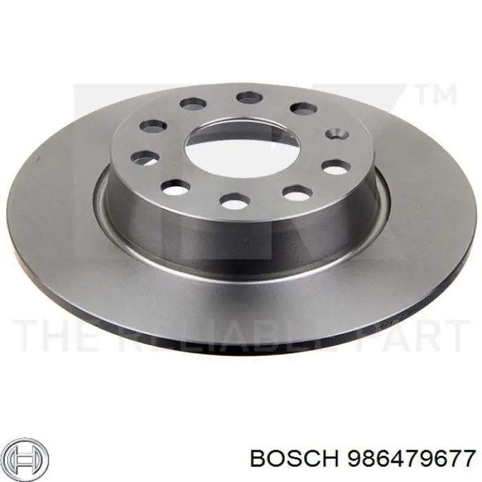 986479677 Bosch диск тормозной задний
