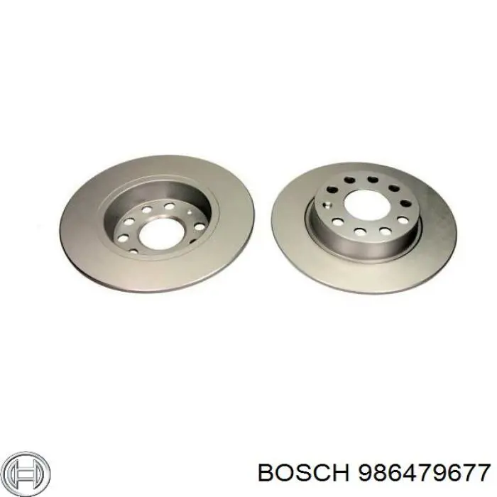 Задний тормозной диск Bosch 986479677 цена, от 28.15 USD