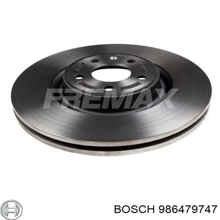 986479747 Bosch Диск тормозной передний