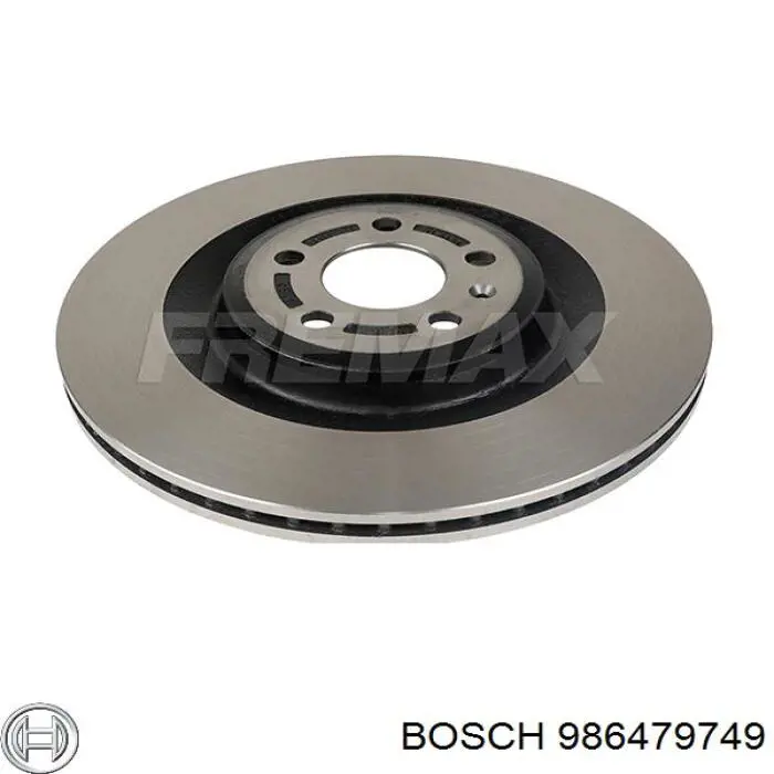 986479749 Bosch диск тормозной задний