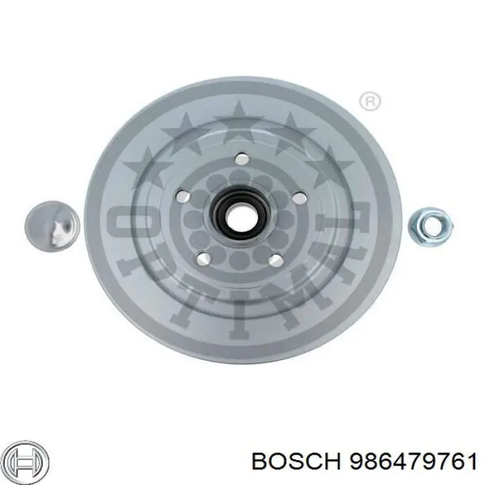 Тормозные диски 986479761 Bosch