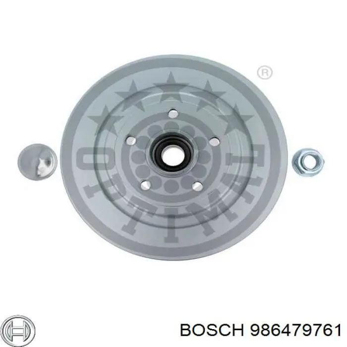 Задний тормозной диск Bosch 986479761 цена, от 82.64 USD