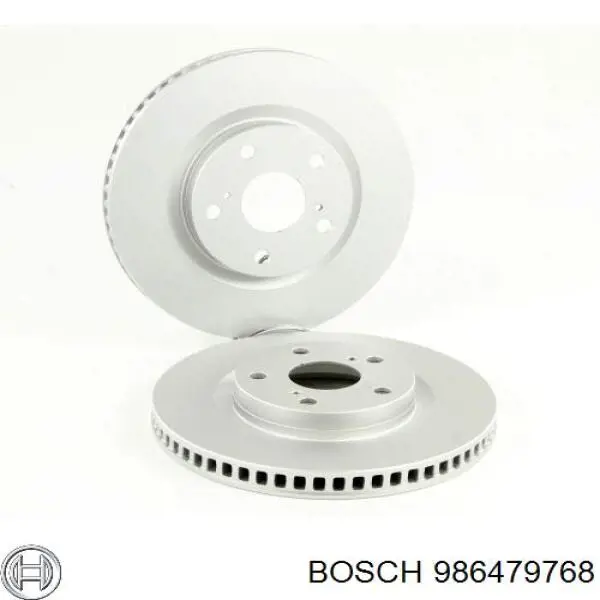 Передние тормозные диски 986479768 Bosch