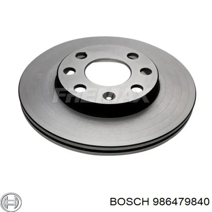 986479840 Bosch диск тормозной передний