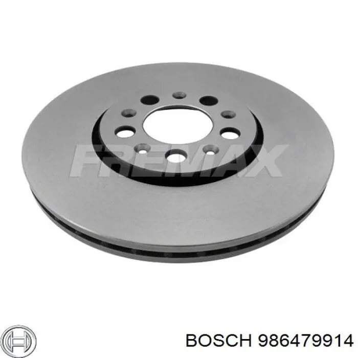 986479914 Bosch диск тормозной передний