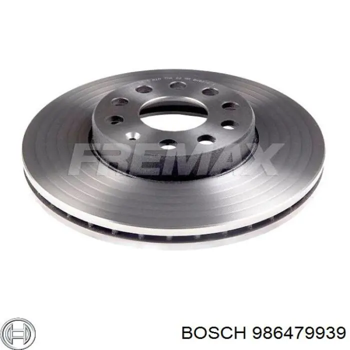986479939 Bosch диск тормозной передний