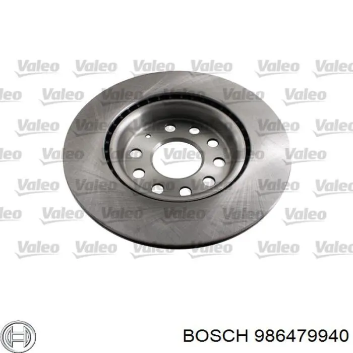 986479940 Bosch Диск тормозной передний