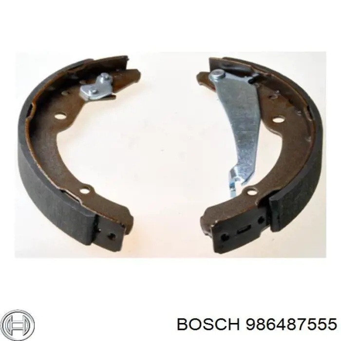 Тормоза рабочие задние ножные и тормозные барабаны Bosch 986487555 цена, от 26.50 USD