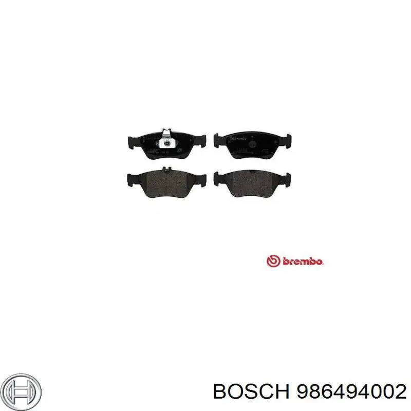 Колодки Bosch 986494002 цена, от 18.98 USD