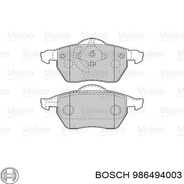 Колодки Bosch 986494003 цена, от 23.29 USD