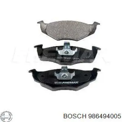 986494005 Bosch колодки тормозные передние дисковые