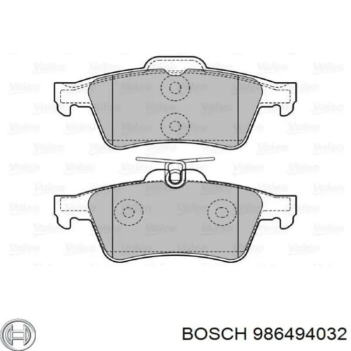 Колодки дисковые  Bosch 986494032 цена, от 12.78 USD