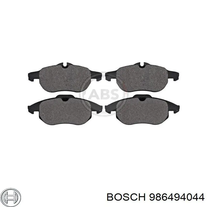 Колодки Bosch 986494044 цена, от 18.75 USD