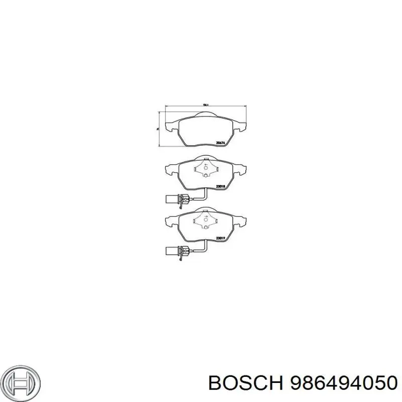 Колодки Bosch 986494050 цена, от 28.24 USD