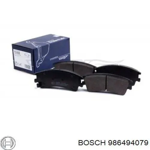 Передние тормозные колодки 986494079 Bosch