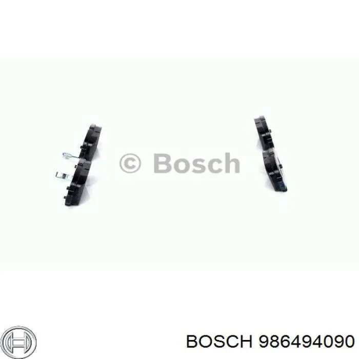 986494090 Bosch Колодки тормозные дисковые комплект