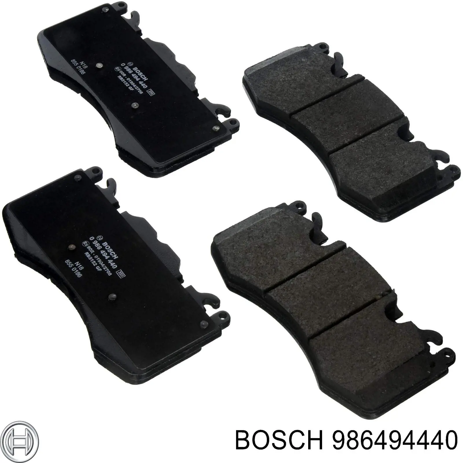 986494440 Bosch Колодки передние