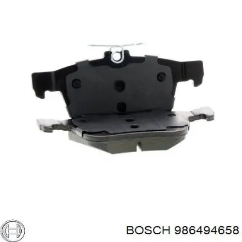 986494658 Bosch Колодки тормозные дисковые комплект