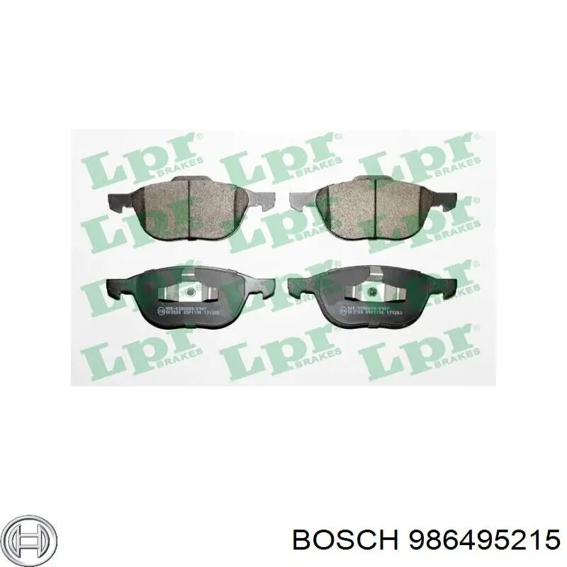 Колодки Bosch 986495215 цена, от 30.19 USD