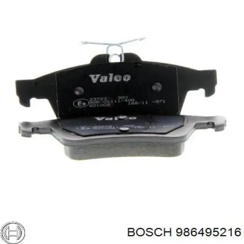 Колодки дисковые  Bosch 986495216 цена, от 18.45 USD