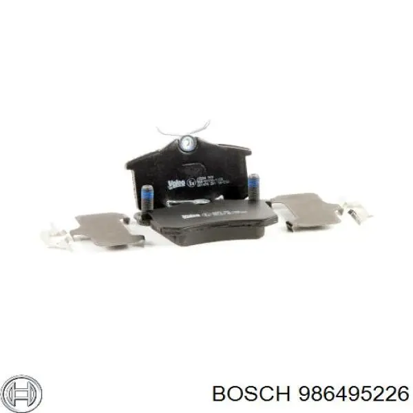 Колодки дисковые  Bosch 986495226 цена, от 24.82 USD