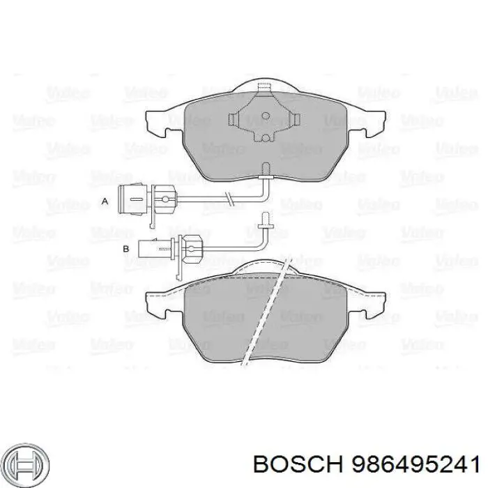 Колодки Bosch 986495241 цена, от 28.20 USD