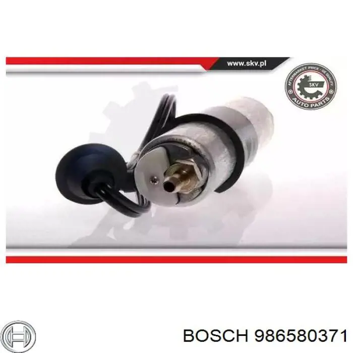 986580371 Bosch топливный насос магистральный