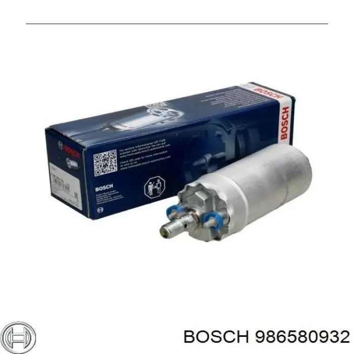 986580932 Bosch módulo de bomba de combustível com sensor do nível de combustível