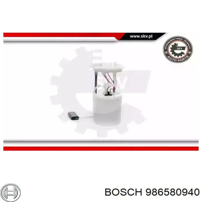 986580940 Bosch бензонасос