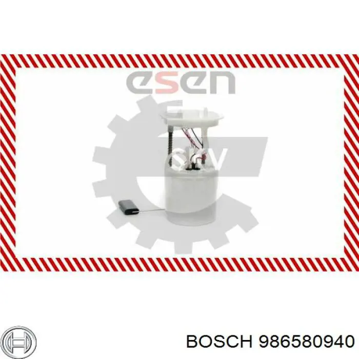 Модуль бензонасоса Bosch 986580940 цена, от 54.50 USD