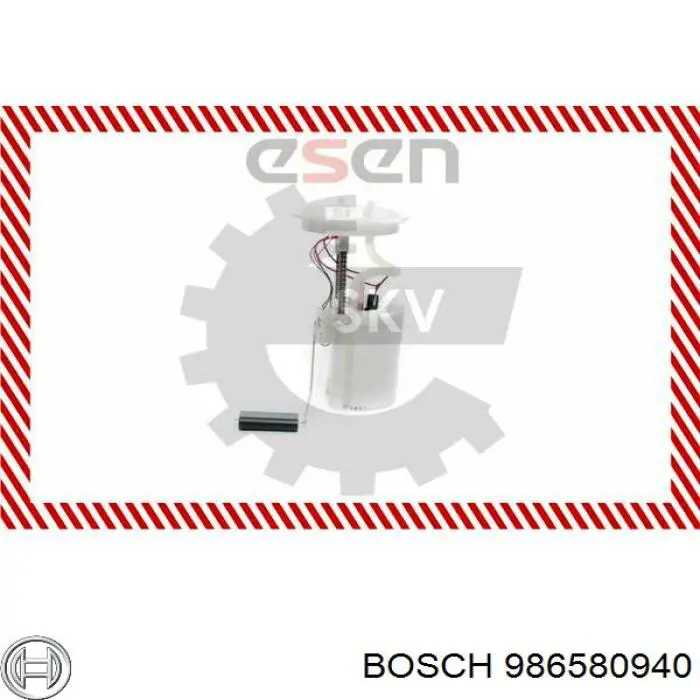Купить 986580940 Bosch Модуль топливного насоса
