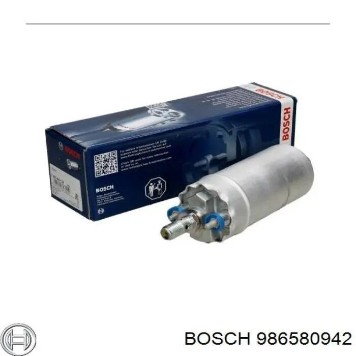 Элемент-турбинка топливного насоса BOSCH 986580942