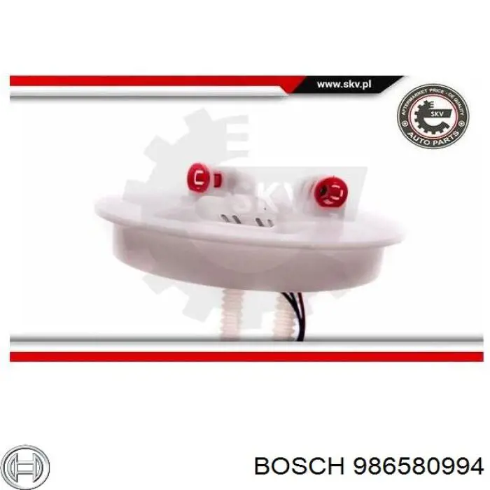 Модуль бензонасоса Bosch 986580994 цена, от 71.90 USD