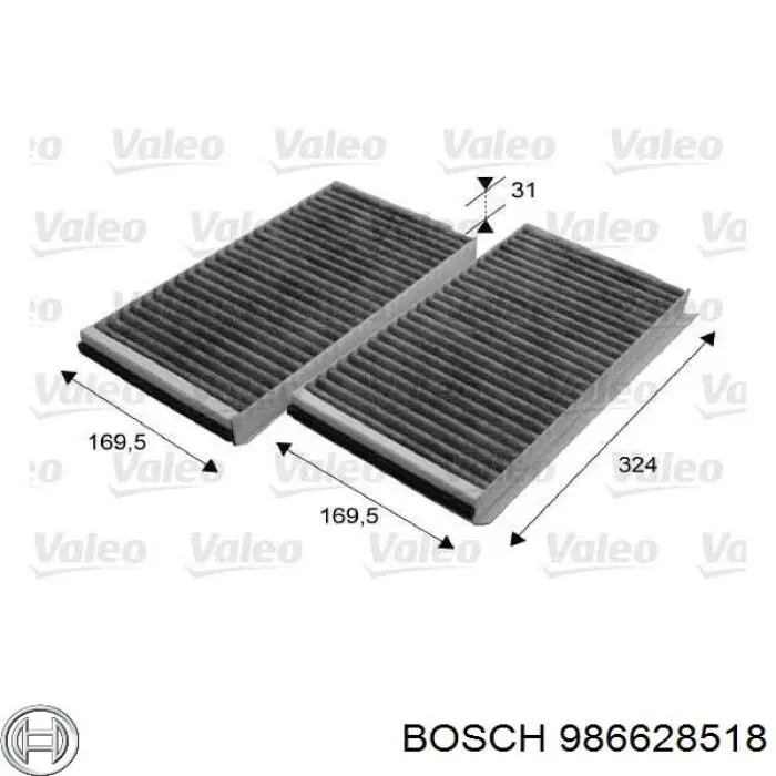 986628518 Bosch filtro de salão