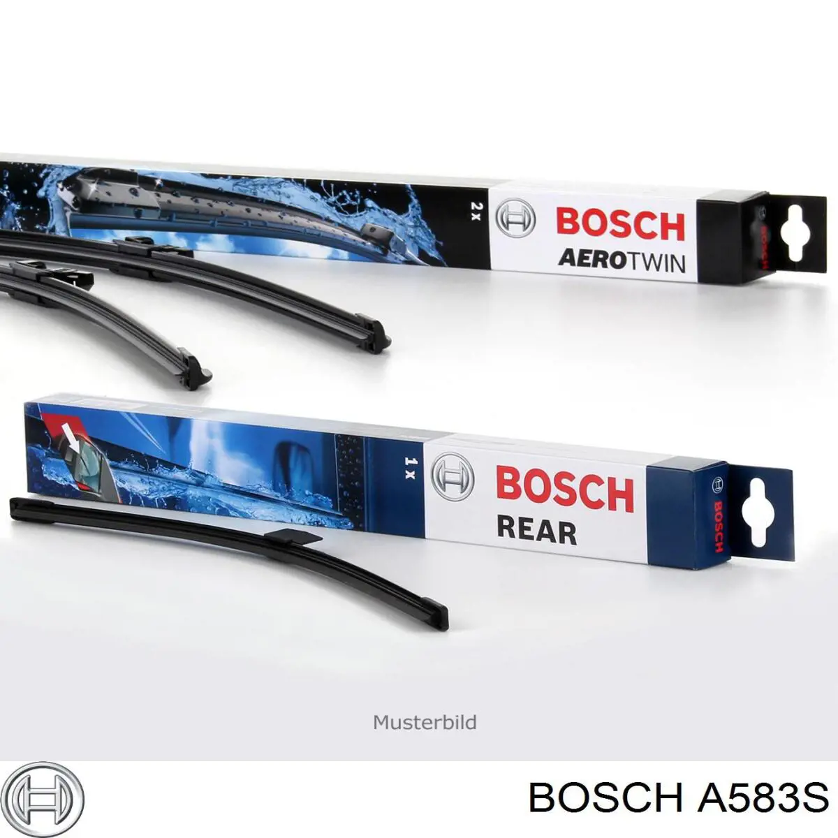 A583S Bosch Щетки лобового стекла