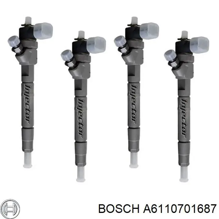 Купить A6110701687 Bosch Клапанная форсунка