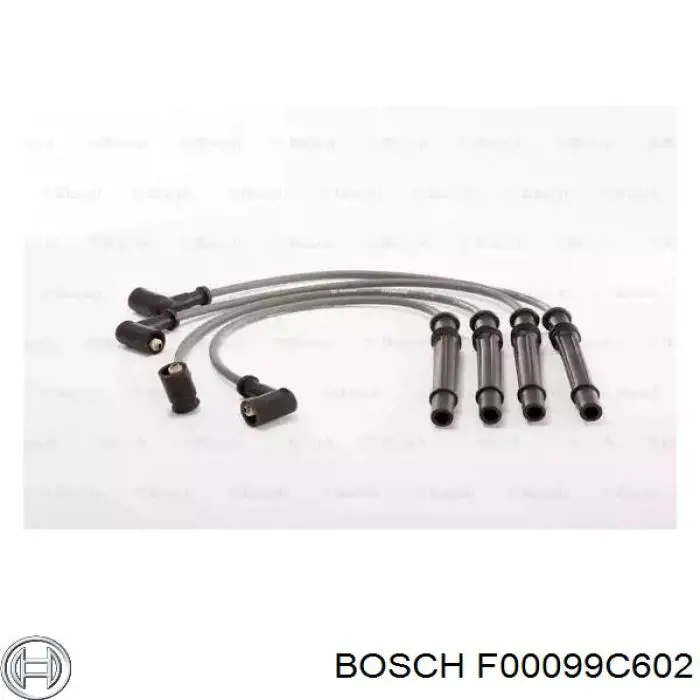 F00099C602 Bosch fios de alta voltagem, kit